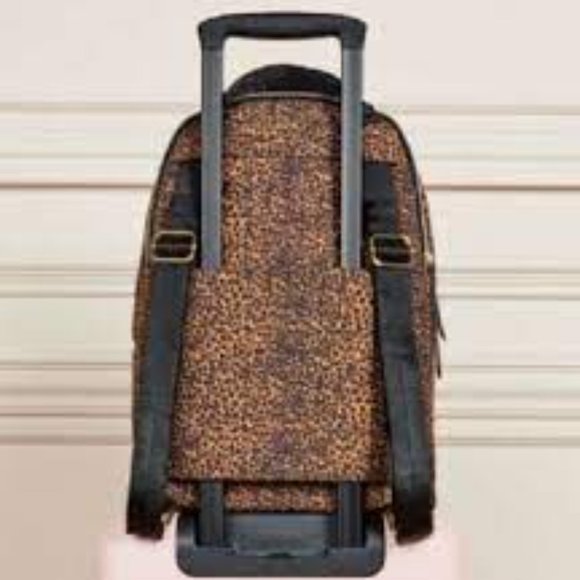 Stella & Dot Lady Boss Leopard Backpack